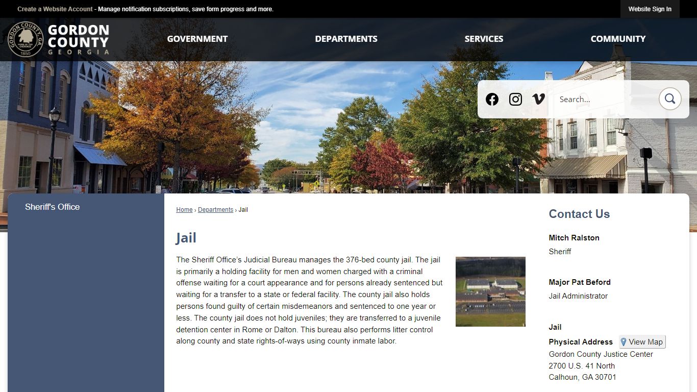 Jail | Gordon County, GA